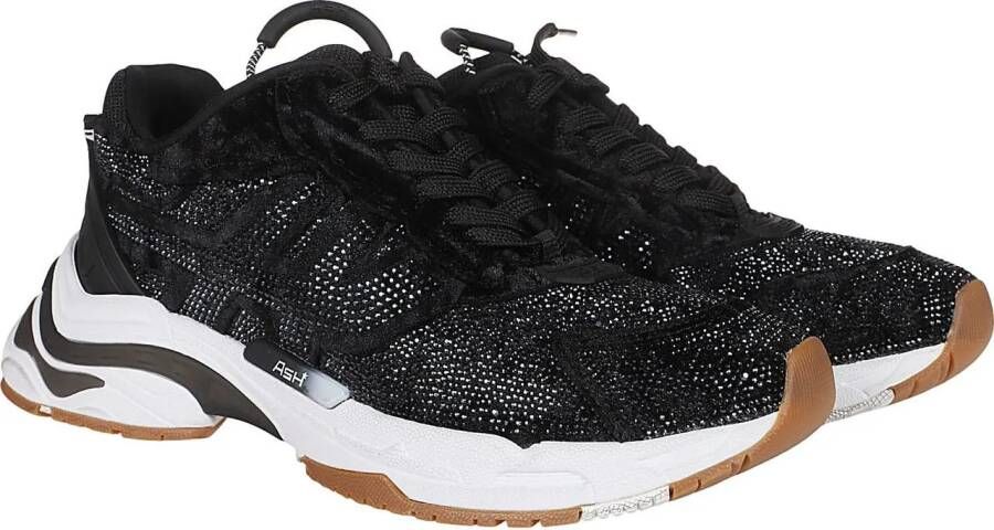 Ash Low-Top Sneakers Racestrass Sneakers Black in zwart