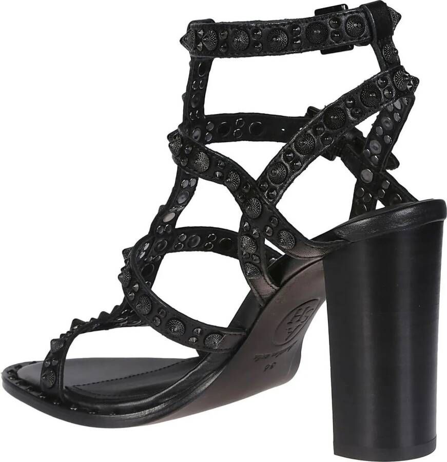 Ash Sandalen Kabukibis Sandals Black in zwart