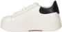 Ash Witte Leren Sneakers met Contrasterende Hiel White Dames - Thumbnail 2