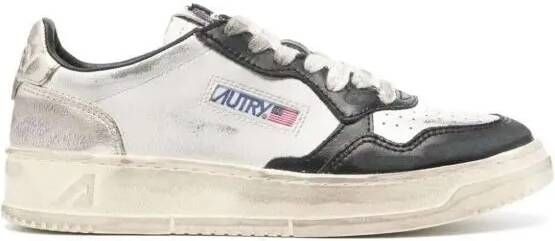 Autry International Sneakers Super Vintage Leather Sneakers in bruin