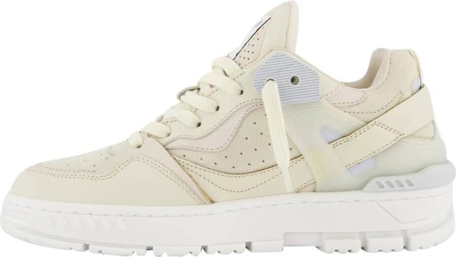 Axel Arigato Low-Top Sneakers Dames Astro Sneaker Beige Grijs in beige