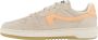 Axel Arigato Beige Oranje Leren Sneakers Dice A Beige Dames - Thumbnail 2