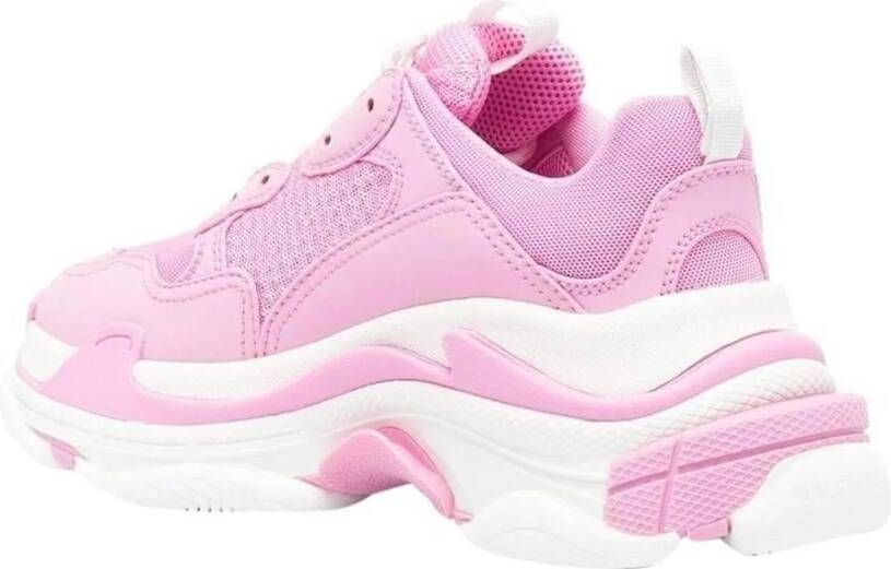 Balenciaga Low-Top Sneakers Pink in poeder roze