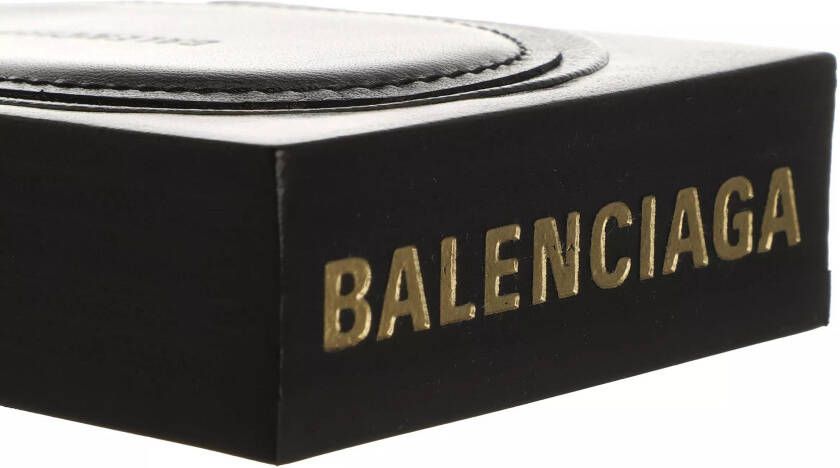 Balenciaga Slippers Box Mule in zwart
