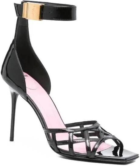 Balmain Hoge hakken Uma Patent Leather Pumps in zwart