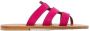 BB ST. TROPEZ Sandalen Dolon Leather Sandals in roze - Thumbnail 1