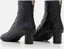 Bottega Veneta Boots 55Mm Atomic Kitten Nappa Opaque Weave Ankle Boot in zwart - Thumbnail 1