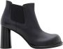 Bottega Veneta Boots 80Mm Cliff Chelsea Ankle Boots in zwart - Thumbnail 1