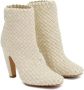 Bottega Veneta Boots & laarzen Butter Mini Lido Weave Ankle Boots in beige - Thumbnail 2