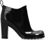 Bottega Veneta Low-Top Sneakers Shine Square Toe Ankle Boots in zwart - Thumbnail 1