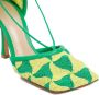 Bottega Veneta Sandalen Green Ad Yellow Stretch Sandals in geel - Thumbnail 1