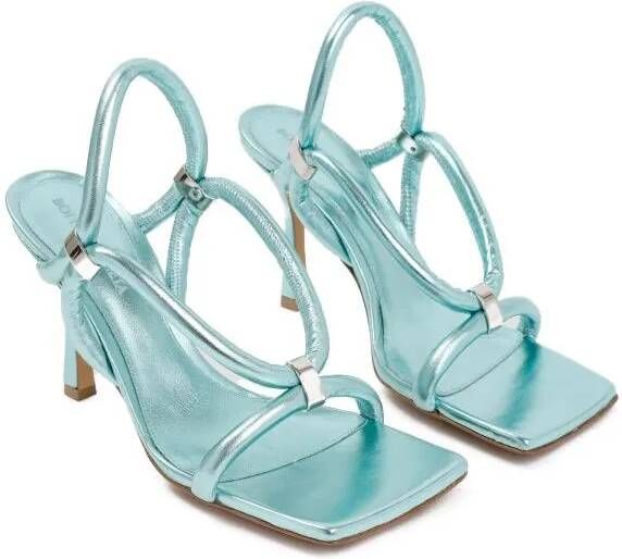 Bottega Veneta Sandalen Icy Moon Stretch Slingback Sandals in blauw