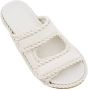 Bottega Veneta Sandalen Jack Flat Nappa Sandal in beige - Thumbnail 1