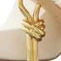 Bottega Veneta Slippers Knot Sabot in crème - Thumbnail 1