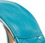 Bottega Veneta Slippers The Lido Sandals Intrecciato in blauw - Thumbnail 1