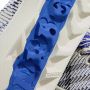 Burberry Sneakers Check Knit Box Sneaker in blauw - Thumbnail 1