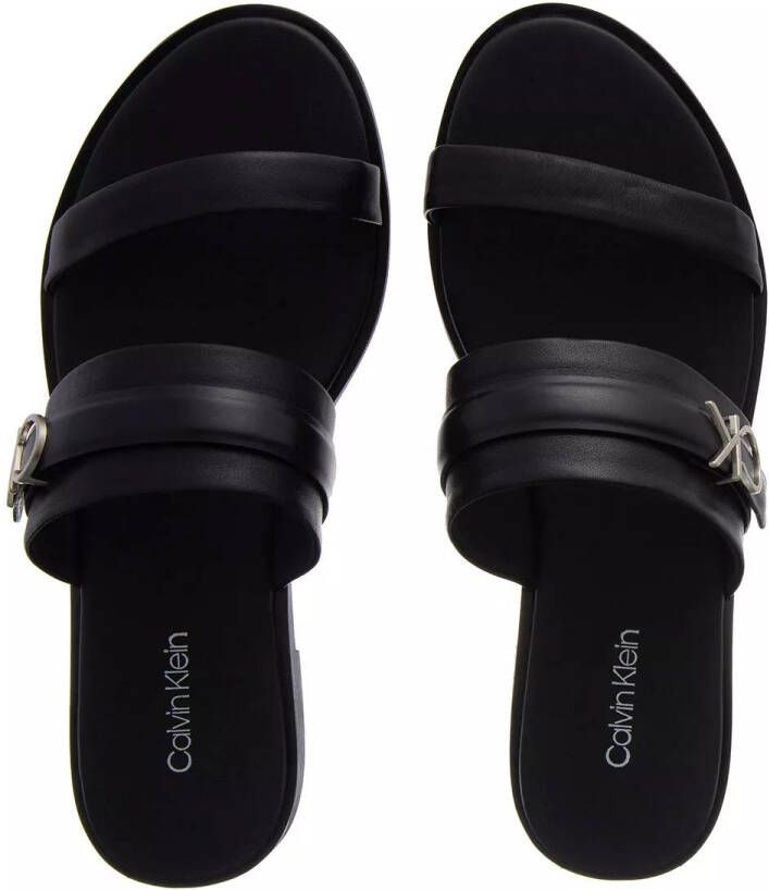 Calvin Klein Sandalen Almond Slide W Hw in zwart