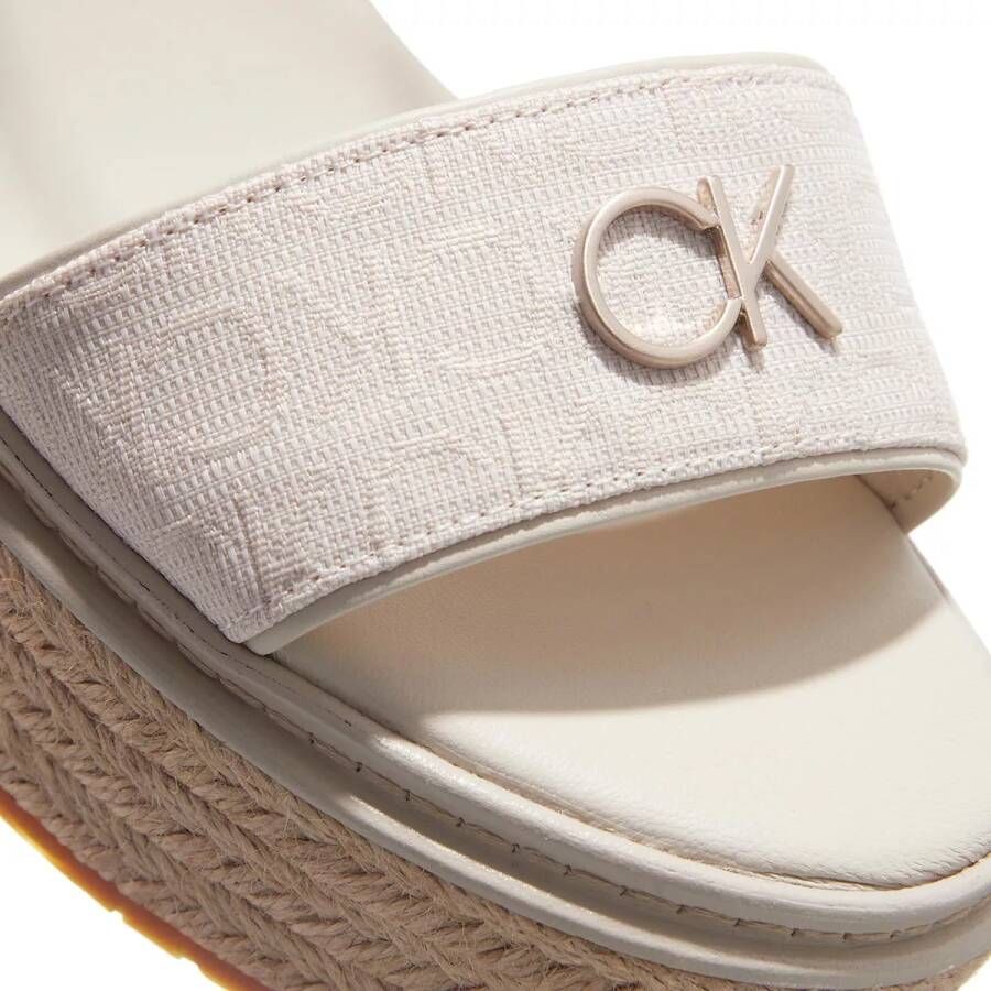 Calvin Klein Sandalen Wedge 50Hh W Hw Jq in crème