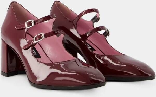 Carel Paris Pumps & high heels Alice Pumps Patent Leather Burgundy in rood