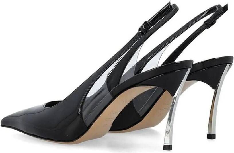 Casadei Hoge hakken High Heels Black in zwart