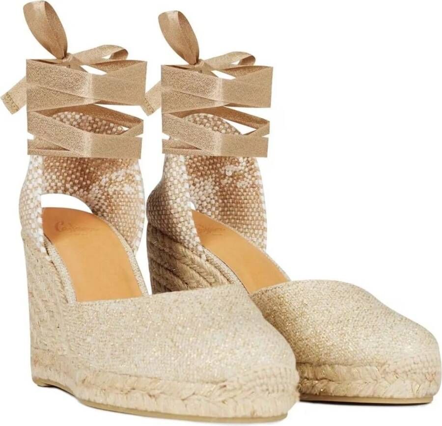 Castaner Low-Top Sneakers Carina Wedge Espadrilles in beige