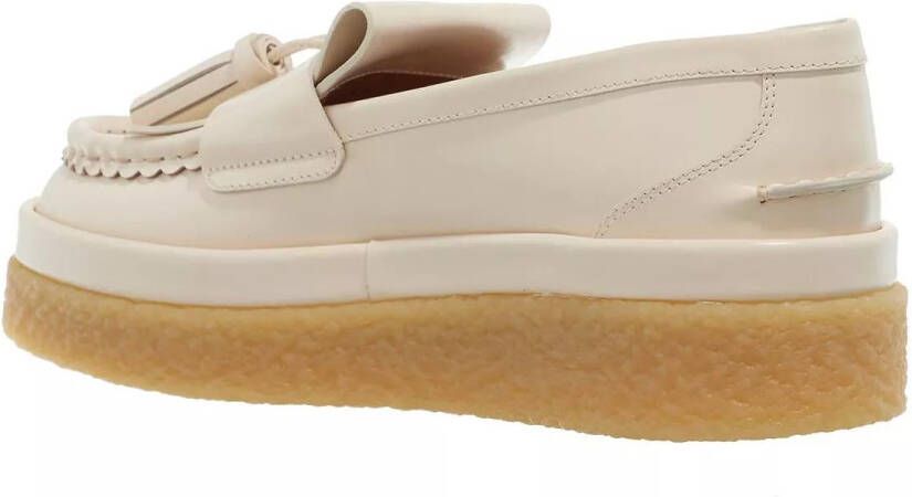 Chloé Loafers Jamie Moccasin Leather in crème