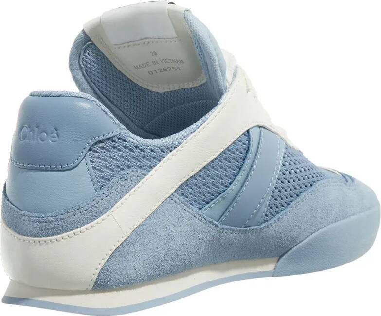 Chloé Low-Top Sneakers Kick Lace Up Sneaker in blauw