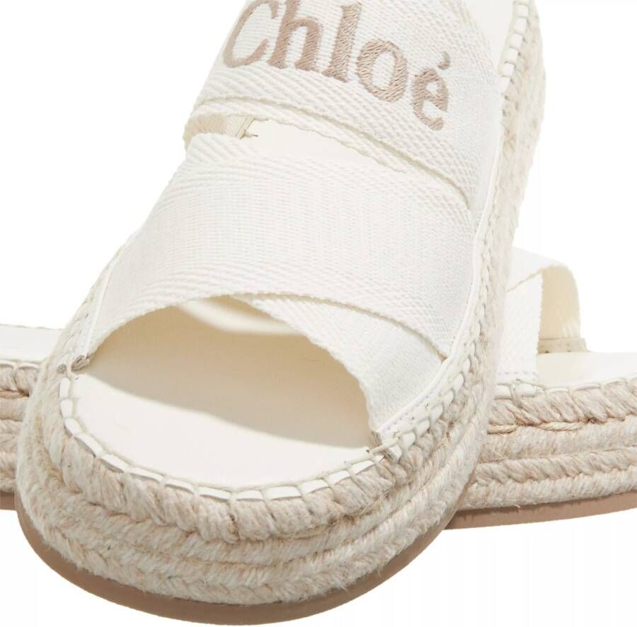 Chloé Slippers & Mules Mila in crème