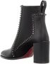 Christian Louboutin Boots & laarzen Out Line Spikes Low Boots in zwart - Thumbnail 1