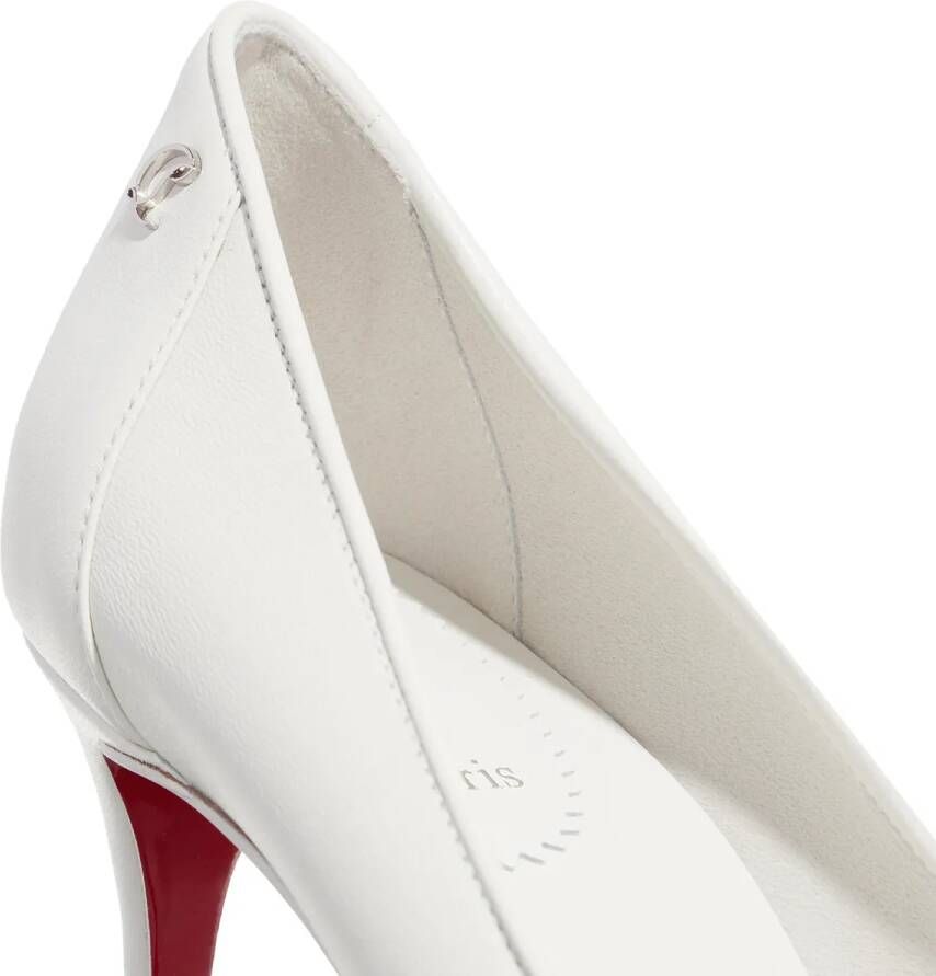 Christian Louboutin Pumps & high heels Sporty Kate 85 Bianco Nappa Leather in wit