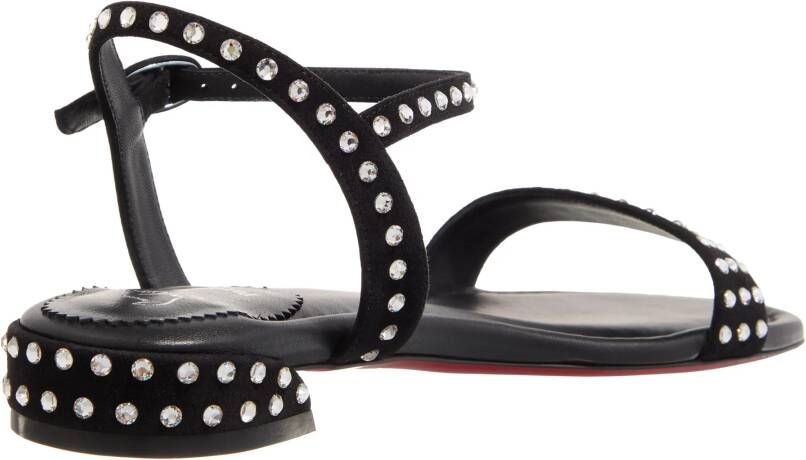 Christian Louboutin Sandalen Sweet Jane Sandal Strass Boum in zwart