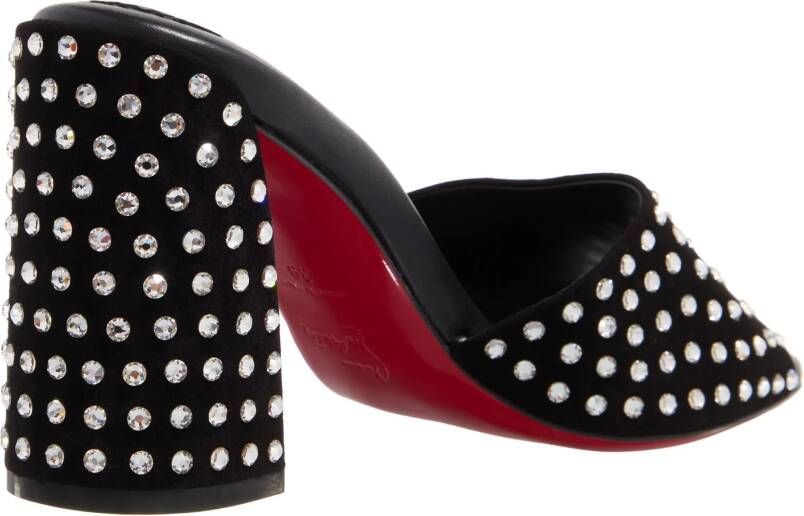 Christian Louboutin Slippers & Mules Jane Mule Strass Boum in zwart