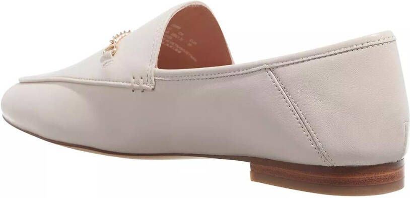 Coach Loafers & ballerina schoenen Hanna Leather Loafer in crème