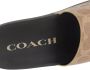 Coach Loafers & ballerina schoenen Udele Coated Canvas Slide in bruin - Thumbnail 1