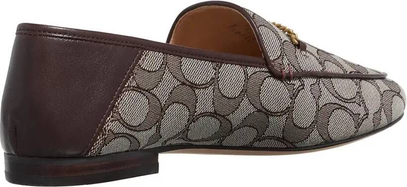 Coach Loafers Hanna Signature Jacquard Loafer in bruin