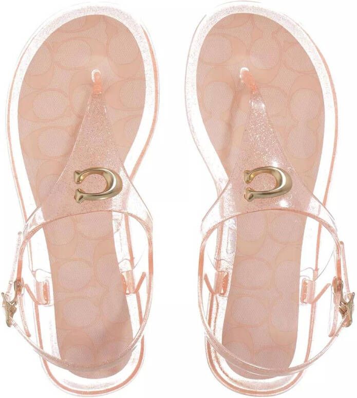 Coach Sandalen Natalee Jelly in poeder roze