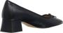 Coach Slippers & Mules Ava Leather Ballet Pump in zwart - Thumbnail 1