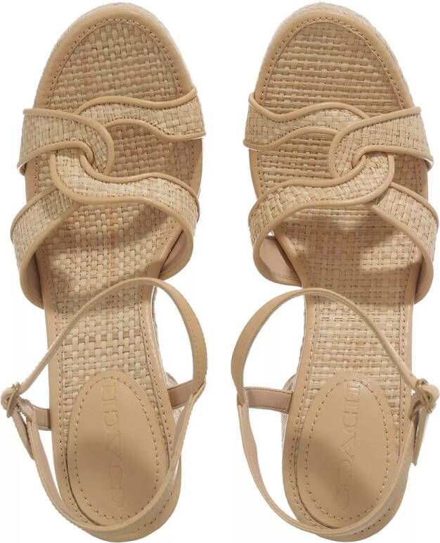 Coach Slippers & Mules Talina Sandal in beige