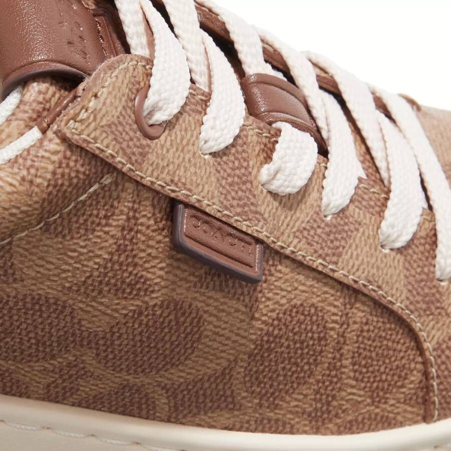 Coach Sneakers Lowline Coated Canvas in bruin