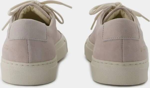 Common Projects Low-Top Sneakers Contrast Achilles Sneakers Leather Beige in beige