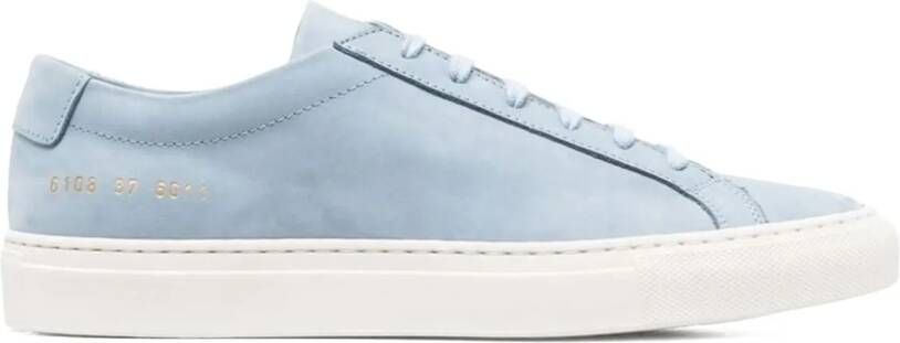 Common Projects Low-Top Sneakers Original Achilles Low Top Sneakers in blauw