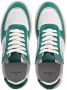 Copenhagen Studios Wit Groen Leren Dames Sneakers White Dames - Thumbnail 5