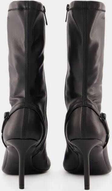 Courrèges Boots Ankle Boots Pvc Black in zwart