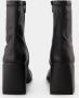 Courrèges Boots & laarzen Reedition Ankle Boots Synthetic Leather Black in zwart - Thumbnail 2