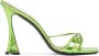 D'ACCORI Sandalen Lust Mule High Heels in groen - Thumbnail 1