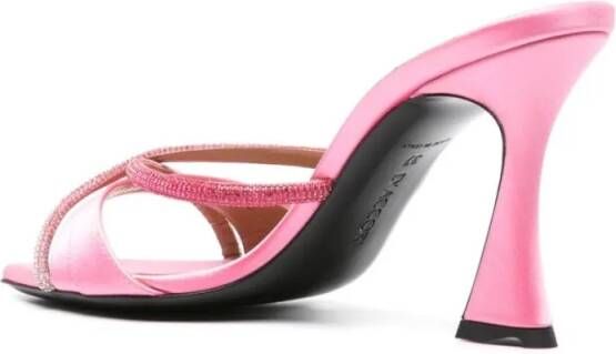 D'ACCORI Sandalen Lust Mule High Heels in roze