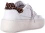 D.a.t.e. Leren Logo Sneakers Geperforeerde Details White Dames - Thumbnail 2