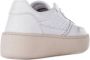 D.a.t.e. Witte leren sneakers met geperforeerde details White Dames - Thumbnail 2