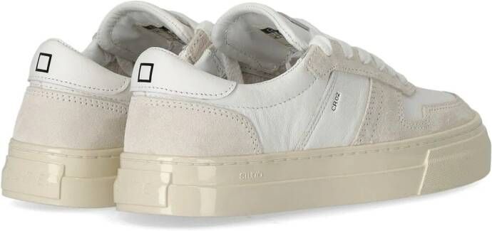 D.A.T.E Low-Top Sneakers . STUDIO BICOLOR WHITE SNEAKER in wit