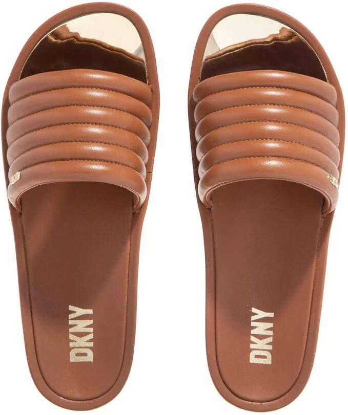 DKNY Sandalen Jasna Platform Slide 40Mm in cognac